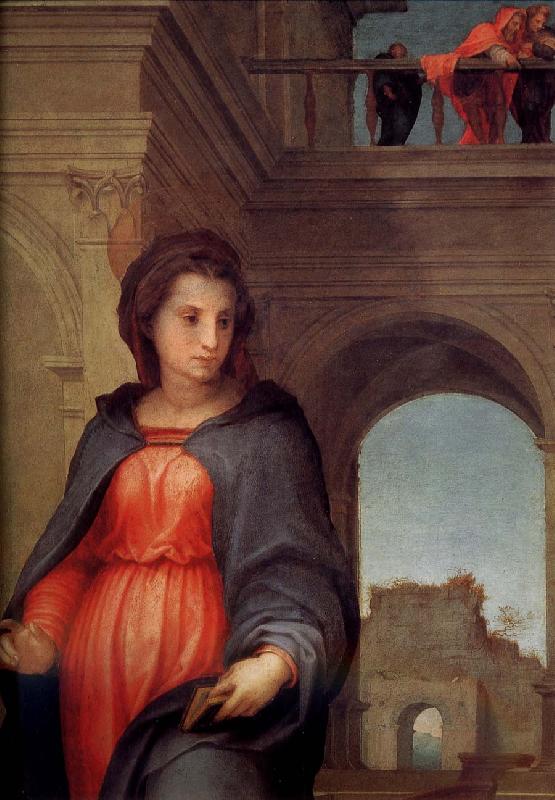 Andrea del Sarto Announce in detail Sweden oil painting art
